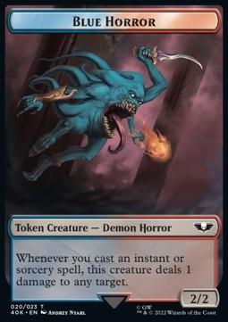 Blue Horror Token (UR 2/2) // Spawn Token (R 3/3)