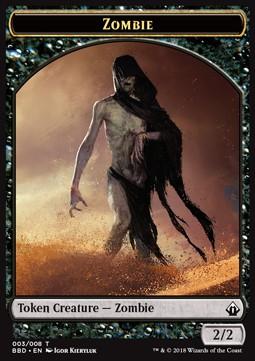 Zombie Token (Black 2/2)
