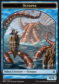 Octopus Token (Blue 8/8)