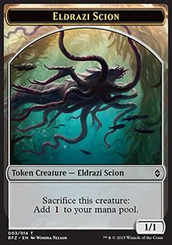 Eldrazi Scion Token (Colorless 1/1) (V.2)