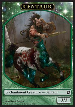 Centaur Token (Green 3/3 Enchantment)