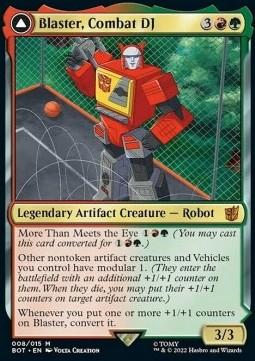 Blaster, Combat DJ // Blaster, Morale Booster (V.1)