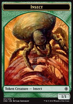 Insect Token (Green 1/1)