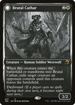 Brutal Cathar // Moonrage Brute