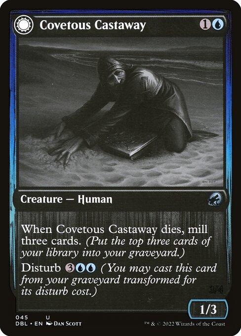 Covetous Castaway // Ghostly Castigator (front)