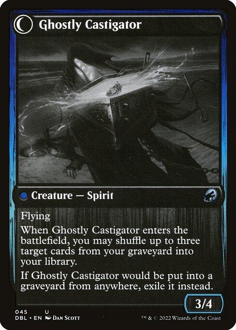 Covetous Castaway // Ghostly Castigator (back)