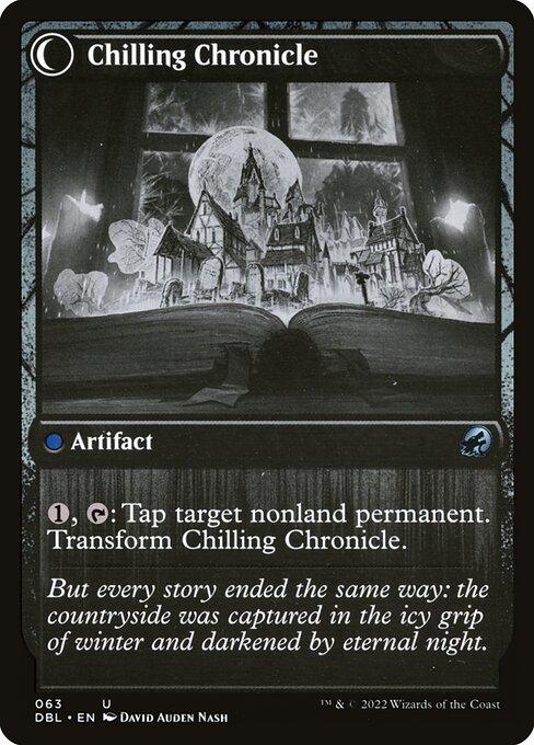 Mysterious Tome // Chilling Chronicle (back)