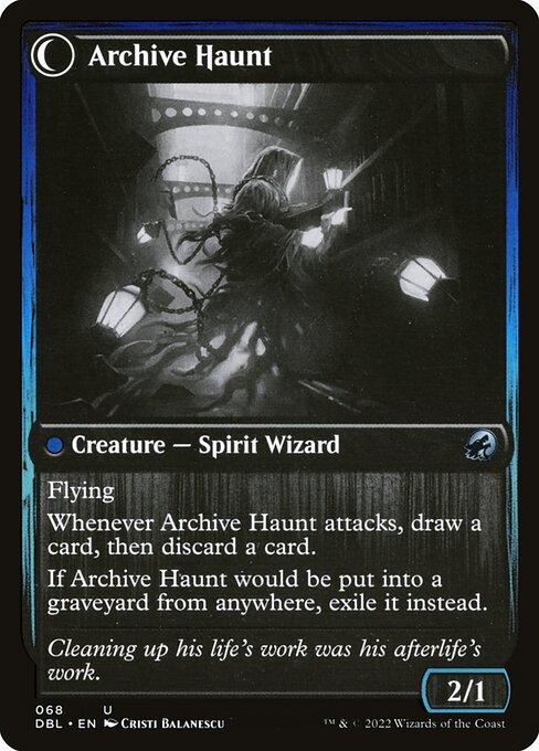 Overwhelmed Archivist // Archive Haunt (back)