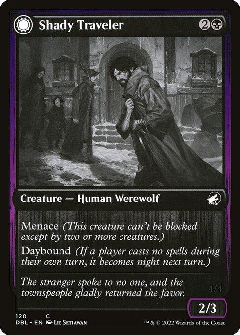 Shady Traveler // Stalking Predator (front)