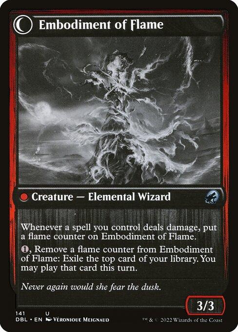 Flame Channeler // Embodiment of Flame (back)