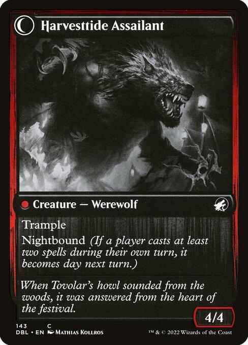 Harvesttide Infiltrator // Harvesttide Assailant (back)