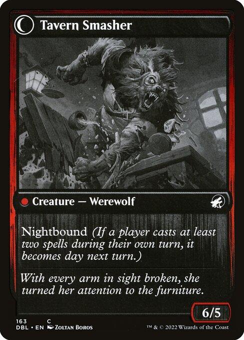 Tavern Ruffian // Tavern Smasher (back)