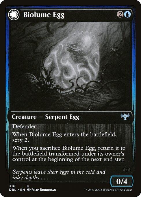 Biolume Egg // Biolume Serpent (front)