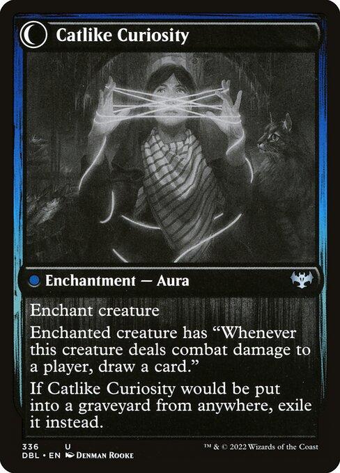 Mischievous Catgeist // Catlike Curiosity (back)