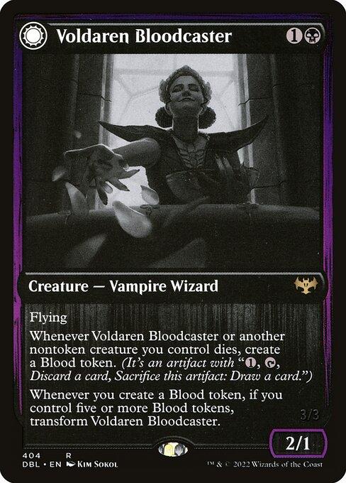 Voldaren Bloodcaster // Bloodbat Summoner (front)
