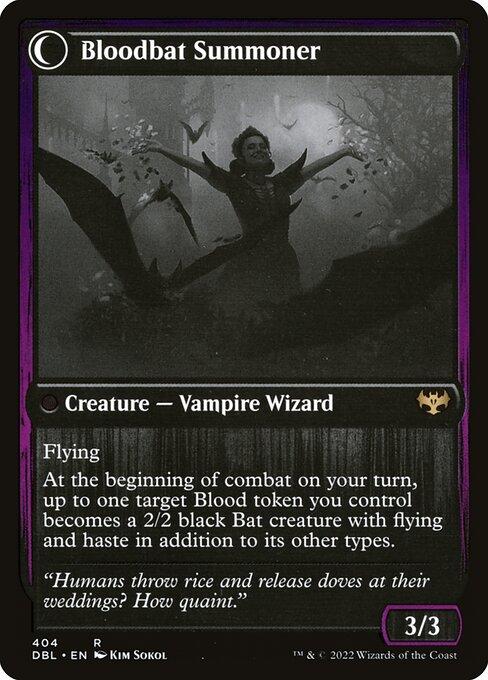 Voldaren Bloodcaster // Bloodbat Summoner (back)