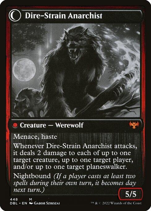 Volatile Arsonist // Dire-Strain Anarchist (back)