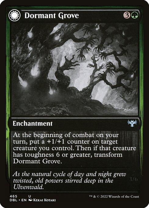 Dormant Grove // Gnarled Grovestrider (front)