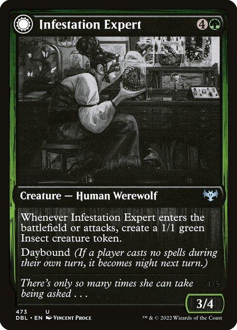 Infestation Expert // Infested Werewolf (front)