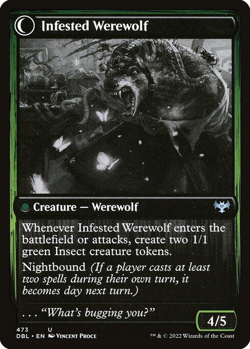 Infestation Expert // Infested Werewolf (back)