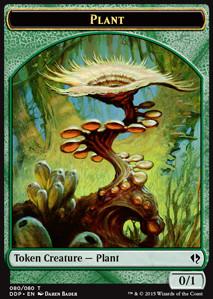 Plant Token (Green 0/1)