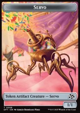 Servo Token (A 1/1) // Beast Token (G 3/3)