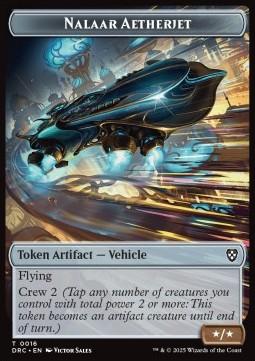 Nalaar Aetherjet Token (A */*) // Treasure Token