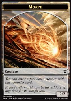 Morph Token (Colorless 2/2)
