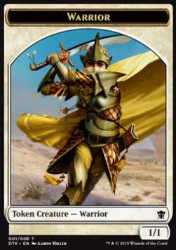 Warrior Token (White 1/1)