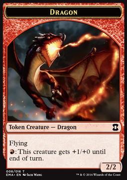 Dragon Token (Red 2/2)