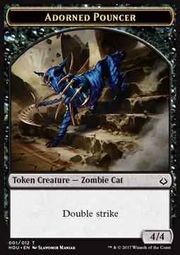 Adorned Pouncer Token
