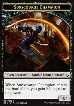 Sunscourge Champion Token