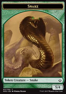 Snake Token (Green 5/4)