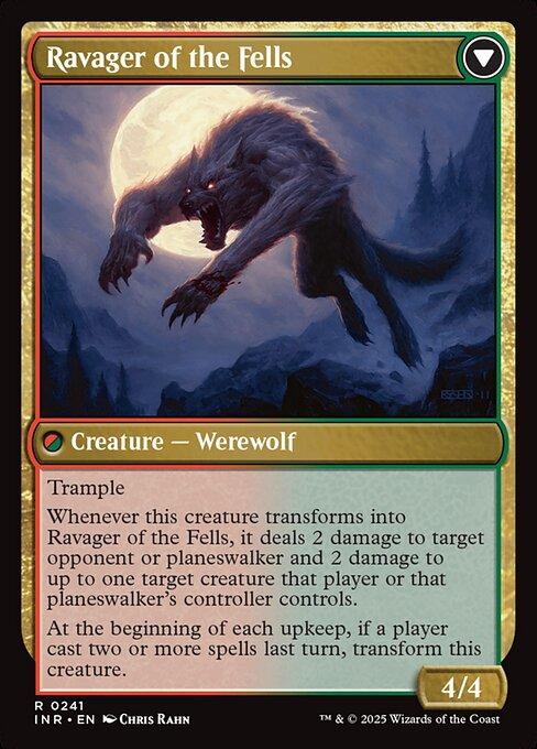 Huntmaster of the Fells / Ravager of the Fells (back)