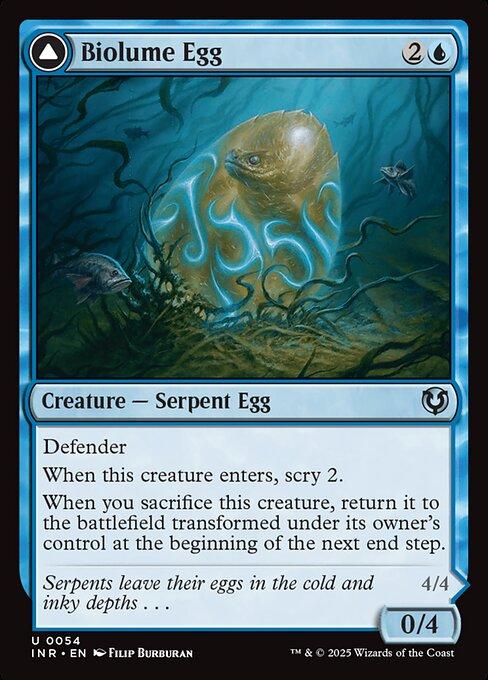 Biolume Egg // Biolume Serpent (front)