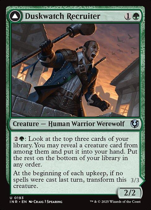 Duskwatch Recruiter / Krallenhorde Howler (front)