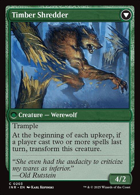 Hinterland Logger / Timber Shredder (back)