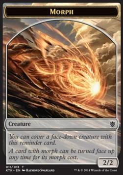 Morph Token (Colorless 2/2)