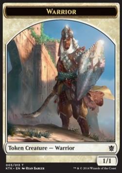 Warrior Token (White 1/1) (V.1)