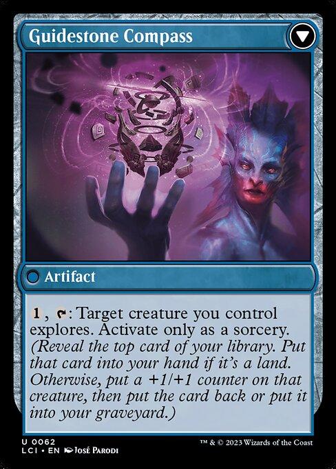 Lodestone Needle // Guidestone Compass (back)