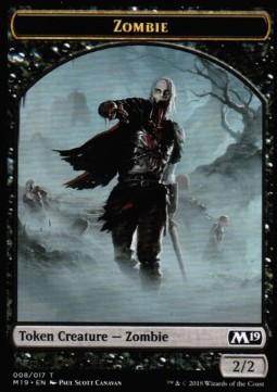 Zombie Token (Black 2/2)