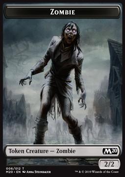 Zombie Token (Black 2/2)