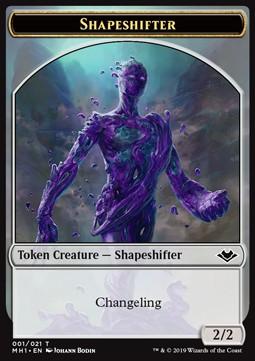 Shapeshifter Token (C 2/2) // Bear Token (G 2/2)