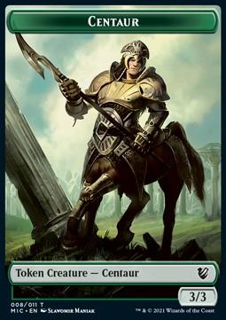 Centaur Token (G 3/3) // Wolf Token (G 2/2)