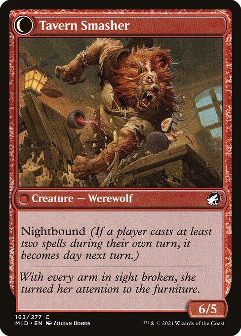 Tavern Ruffian // Tavern Smasher (back)