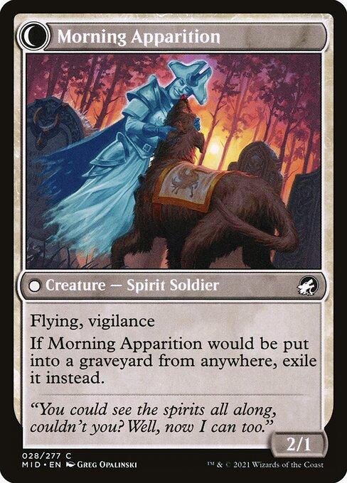 Mourning Patrol // Morning Apparition (back)