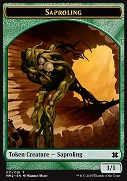 Saproling Token (Green 1/1)