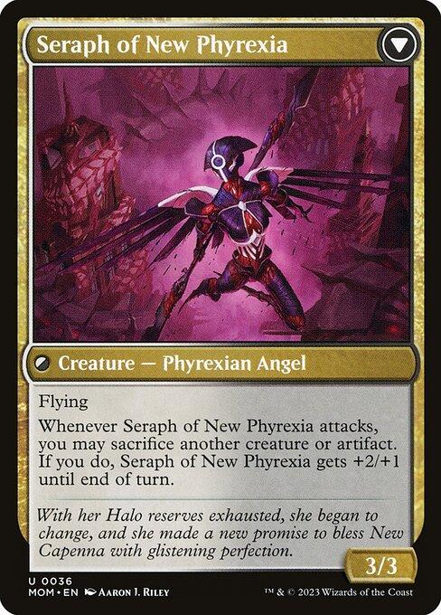Seraph of New Capenna // Seraph of New Phyrexia (back)