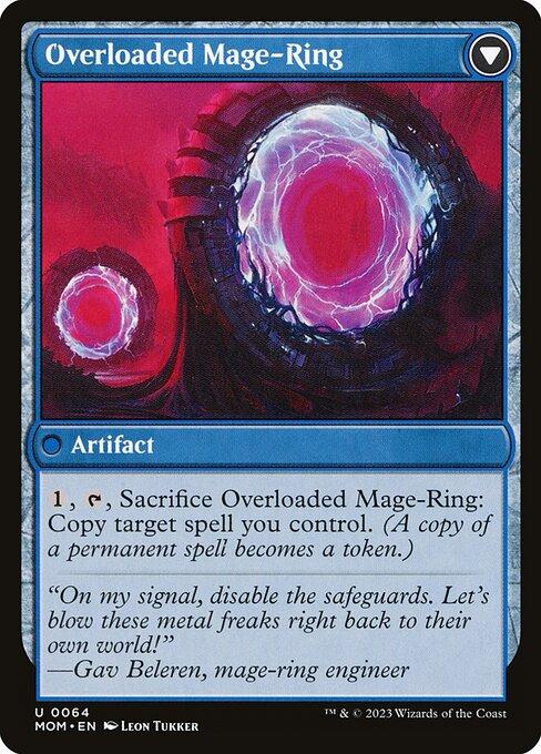 Invasion of Vryn // Overloaded Mage-Ring (back)