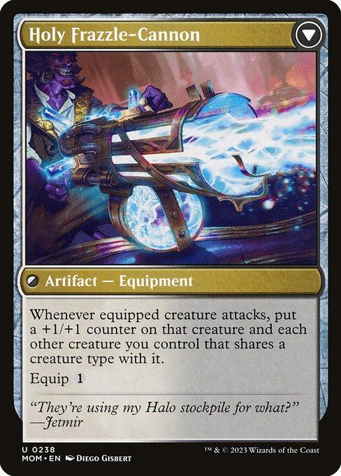 Invasion of New Capenna // Holy Frazzle-Cannon (back)